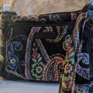 Vera Bradley hipster crossbody bag with Kiev paisley pattern